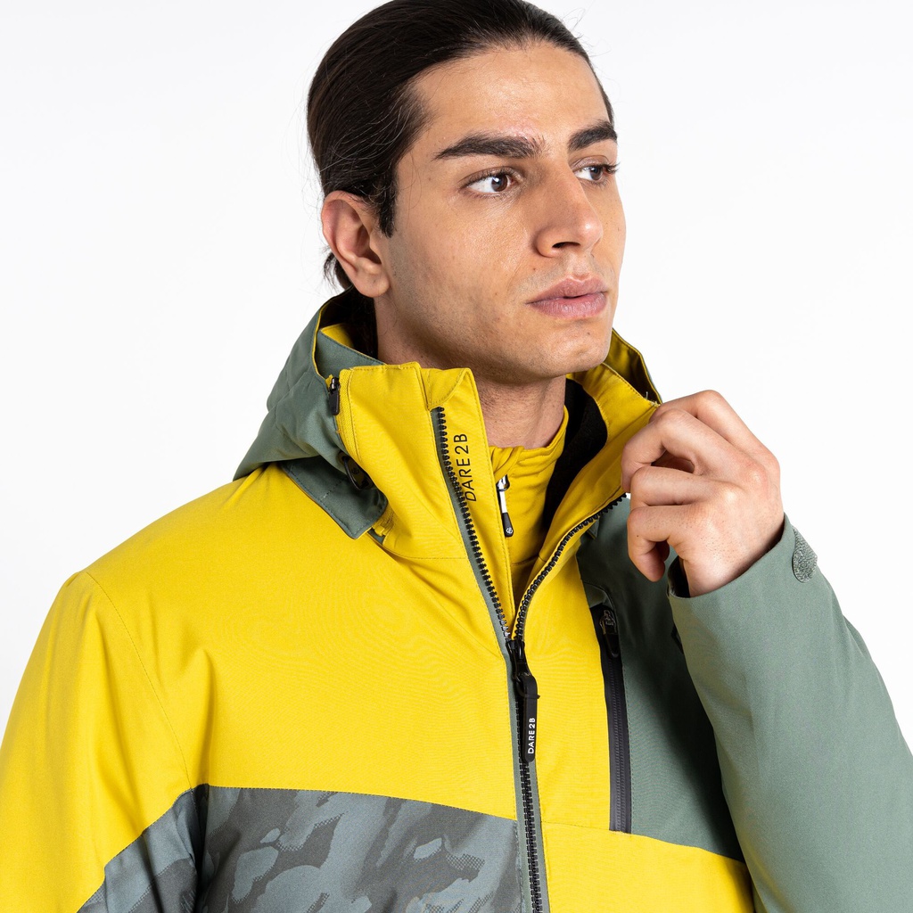 Куртка г/л Supernova II Jkt DMP524-RSB Сіро-зелений/жовтий