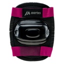 Захистний набір MARTES GARDA GIRL PROTECTOR SET-BLK/M Чорний, яскраво-рожевий