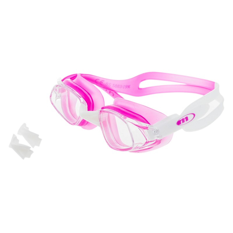 Окуляри для басейну MARTES GURAMI JR-PINK/WHITE/TRANSPAR Рожевий, білий, прозорий