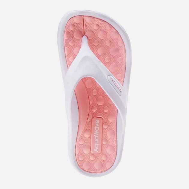 Сланці AQUAWAVE ILAMA JR-WHITE/PEACH SHELL Білий, персиковий