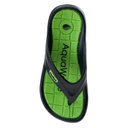 Сланці AQUAWAVE ILAMOS JR-BLACK/GREEN Чорний, зелений
