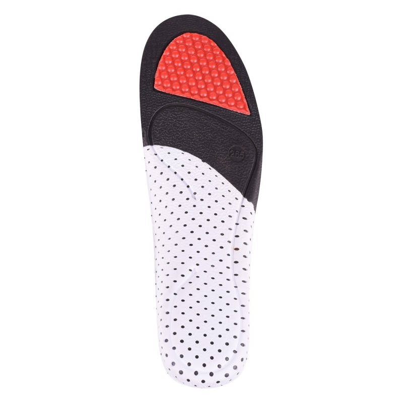 Устілки HI-TEC INSOLE HIKE-WHITE/BLACK/RED Білий, чорний, червоний