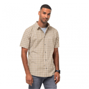 Теніска Jack Wolfskin HOT SPRINGS SHIRT M 1402332_8802 Бежевий у смужку