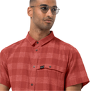 Теніска Jack Wolfskin HIGHLANDS SHIRT M 1403411_7719 Червоний