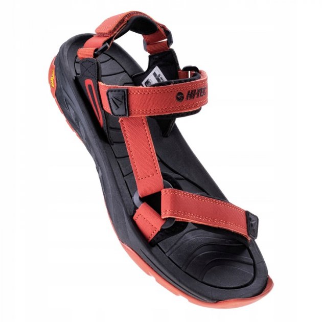 Сандалі HI-TEC LONIGO-BLACK/RED Чорний, червоний