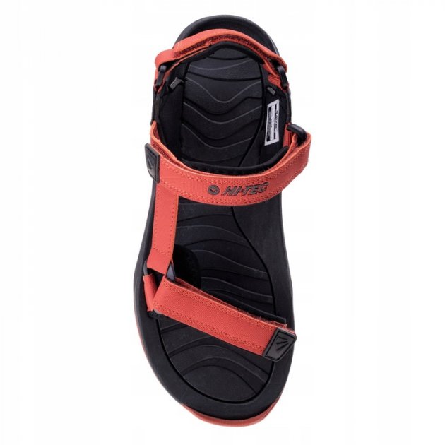 Сандалі HI-TEC LONIGO-BLACK/RED Чорний, червоний
