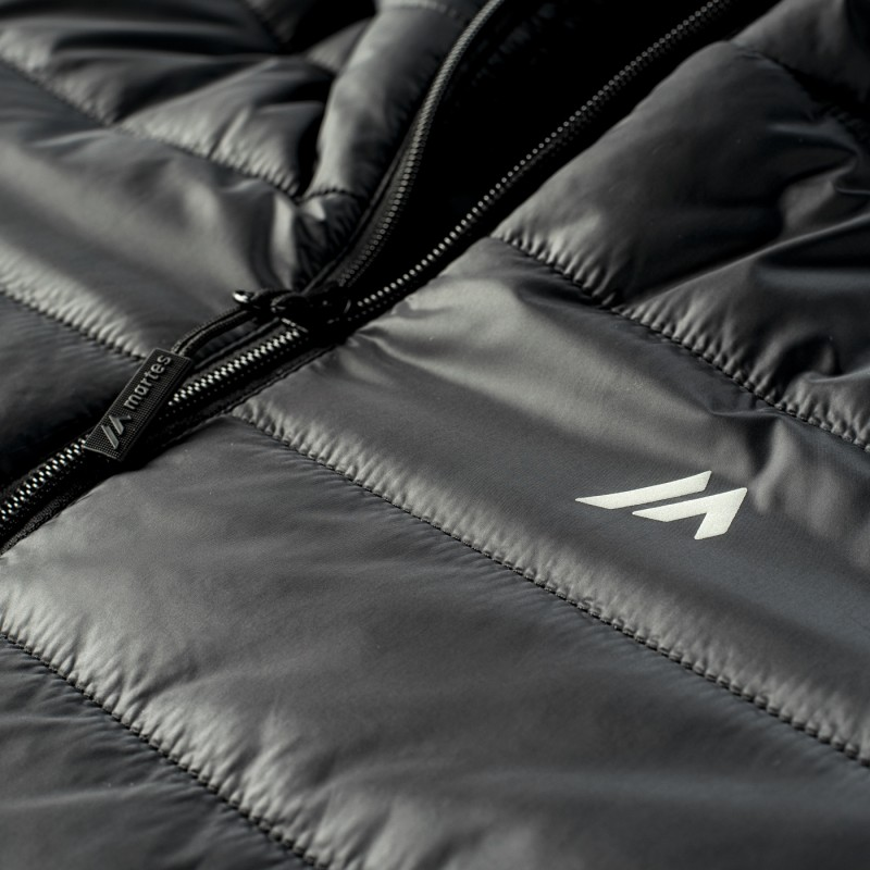 Куртка прошита MARTES ESSENTIALS MARON-BLACK Чорний