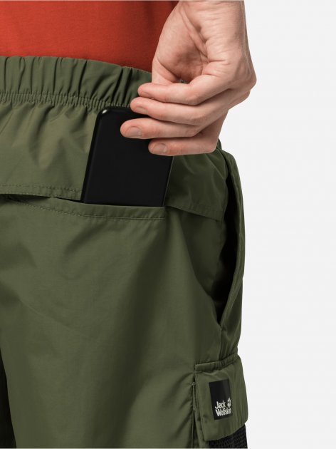 Шорти Jack Wolfskin 365 REBEL SHORT M 1507411_4129 Хакі полин