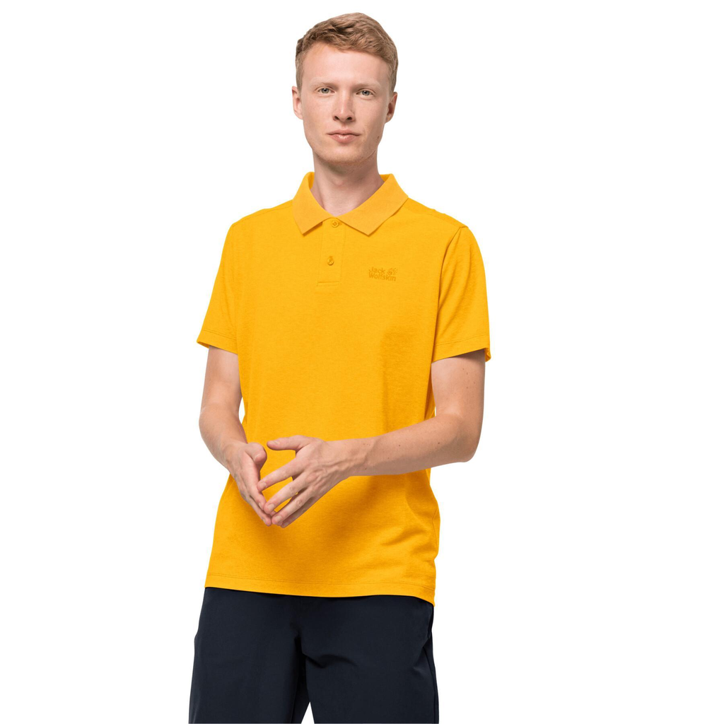 Поло Jack Wolfskin PIQUE POLO MEN 1804653_3802 Жовтий