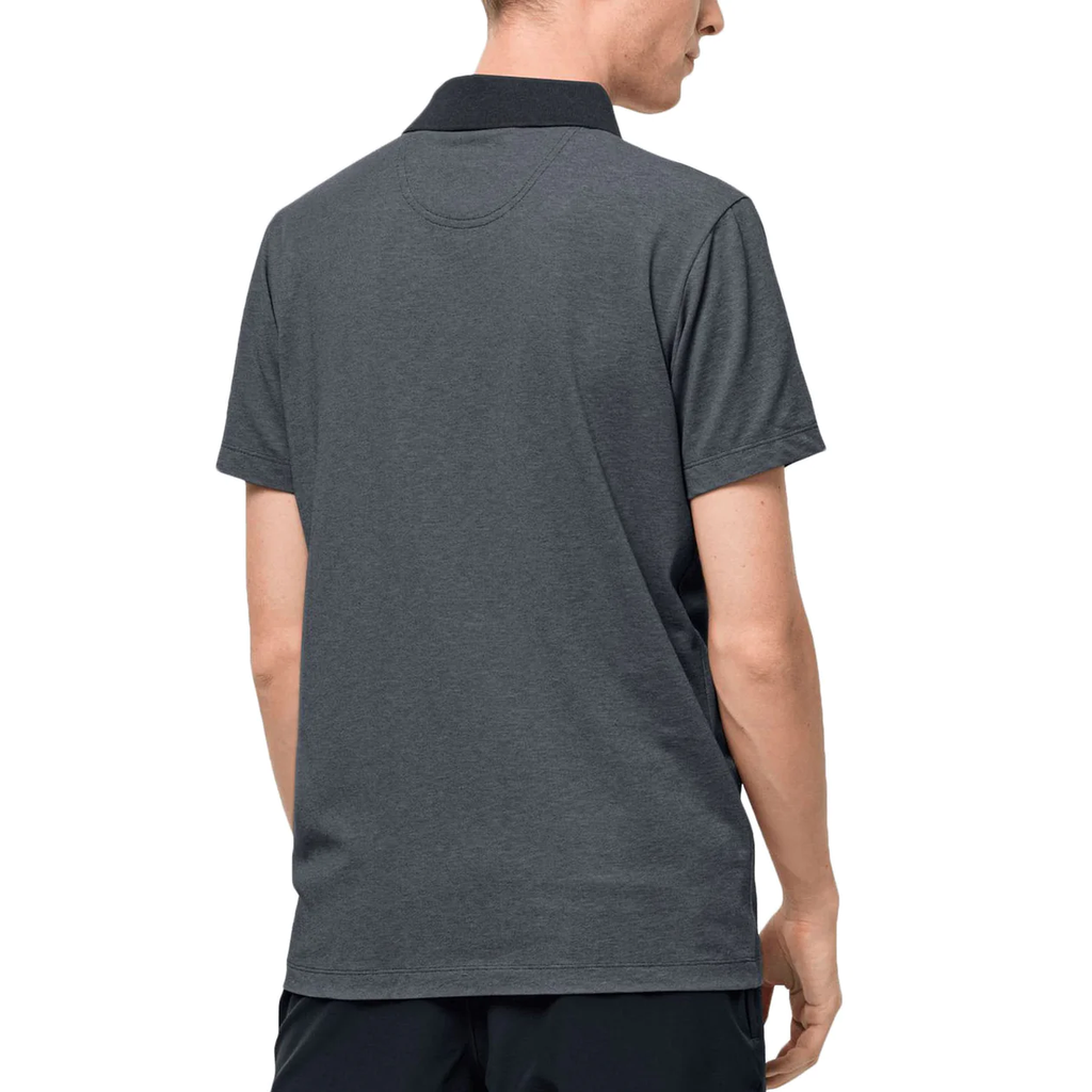 Поло Jack Wolfskin PIQUE POLO MEN 1804653_6000 Чорний