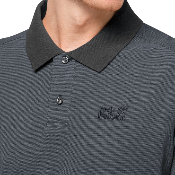 Поло Jack Wolfskin PIQUE POLO MEN 1804653_6000 Чорний