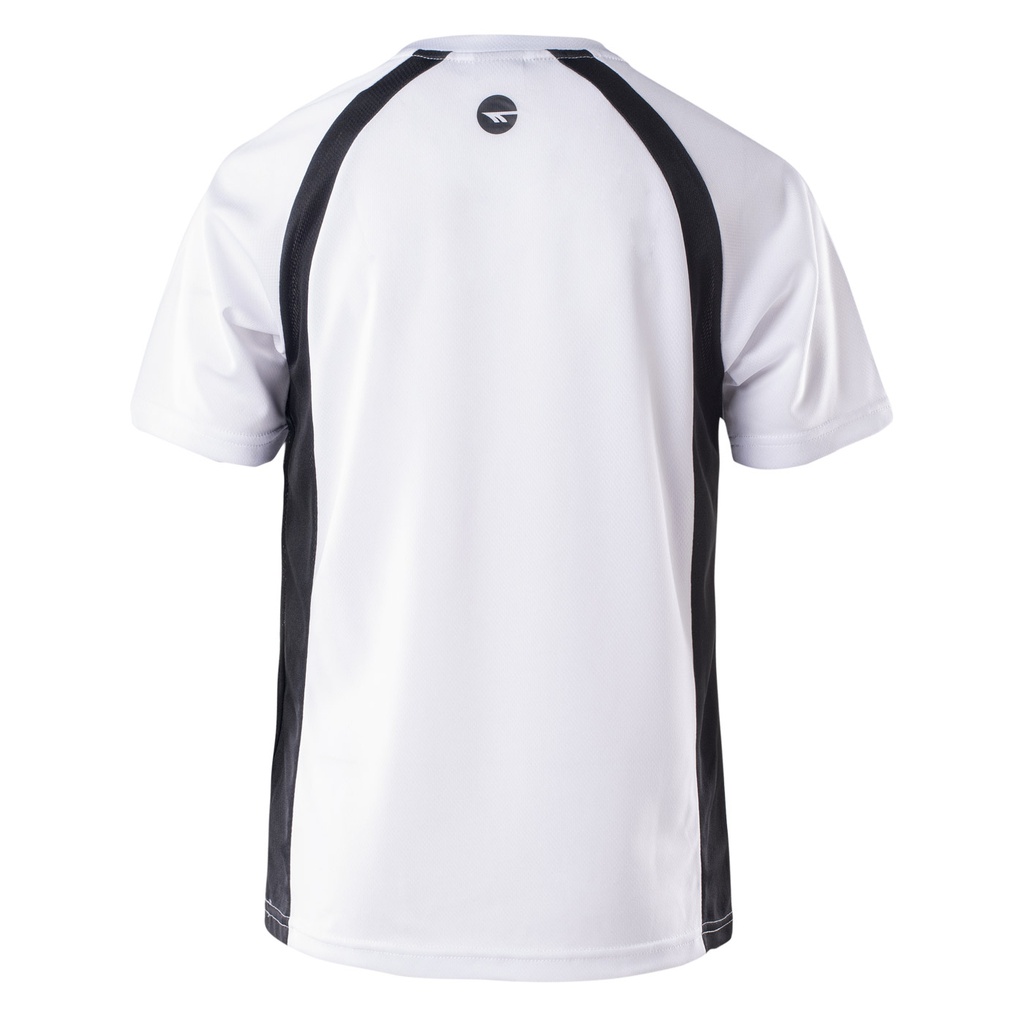 Футболка спортивна HI-TEC MAVEN JRB-WHITE/BLACK Чорний, білий