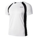 Футболка спортивна HI-TEC MAVEN-WHITE/BLACK Чорний, білий