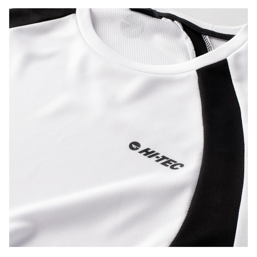 Футболка спортивна HI-TEC MAVEN-WHITE/BLACK Чорний, білий