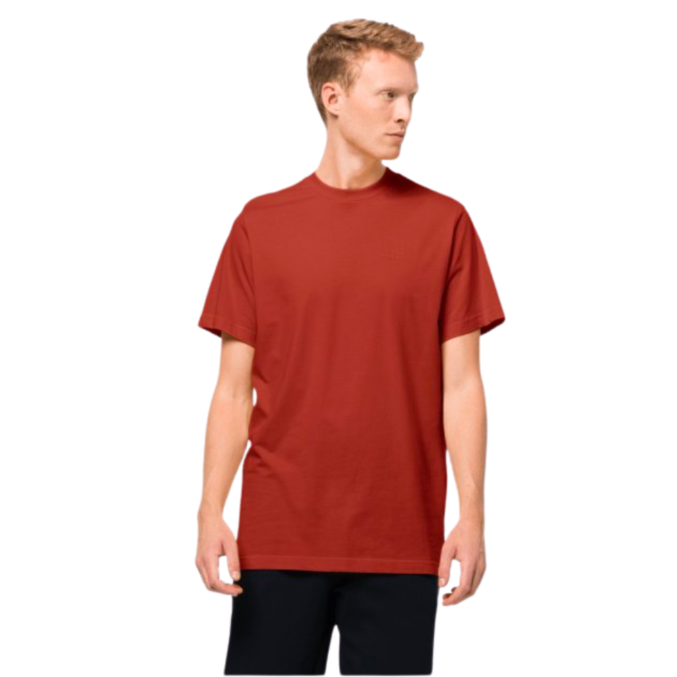 Футболка Jack Wolfskin ESSENTIAL T M 1808381_3740 Червоний