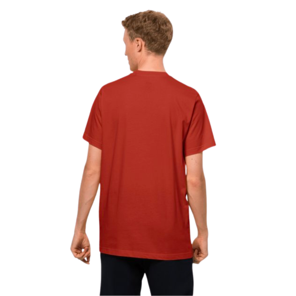 Футболка Jack Wolfskin ESSENTIAL T M 1808381_3740 Червоний