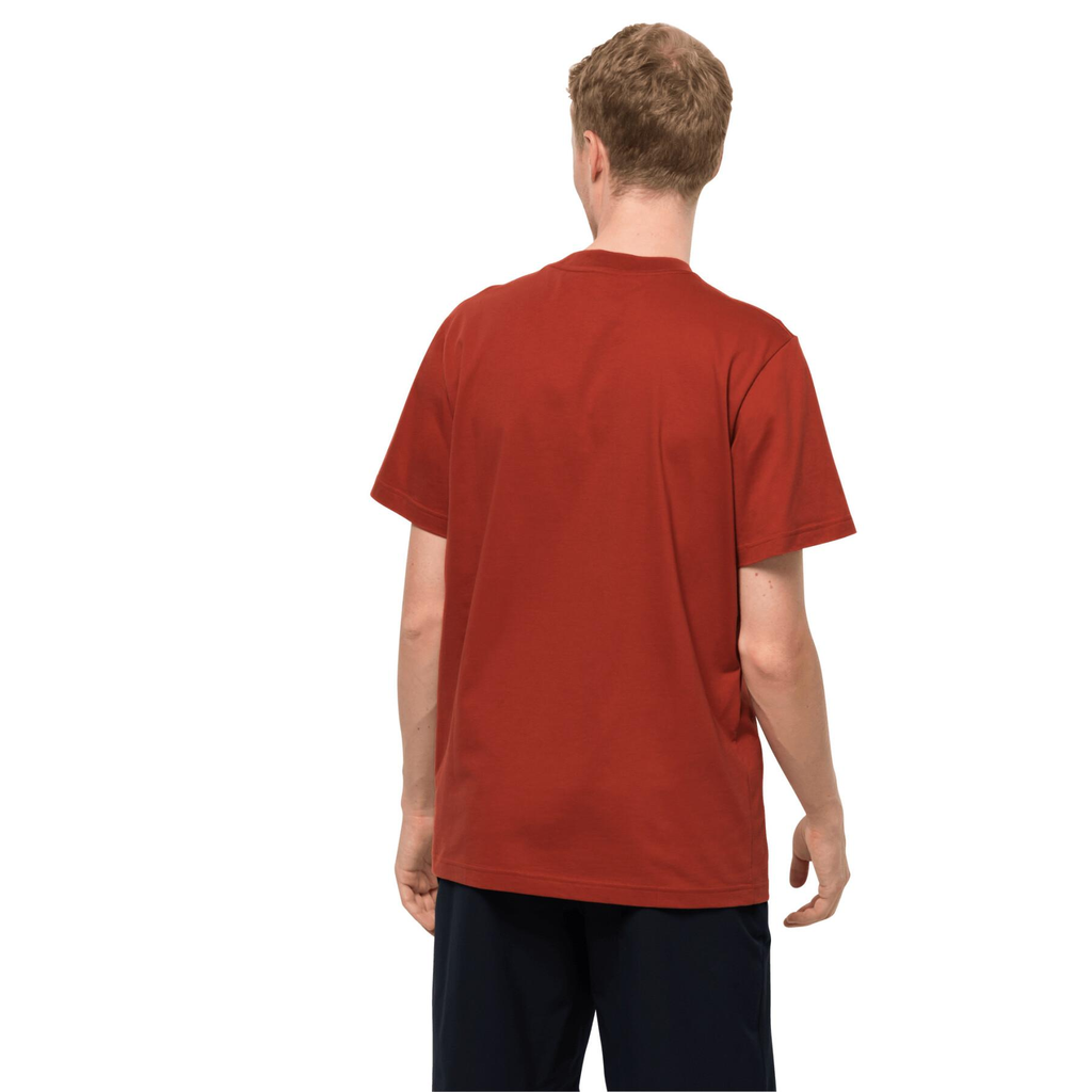 Футболка Jack Wolfskin JW MOUNTAIN TRAIL T M 1808401_3740 Червоний