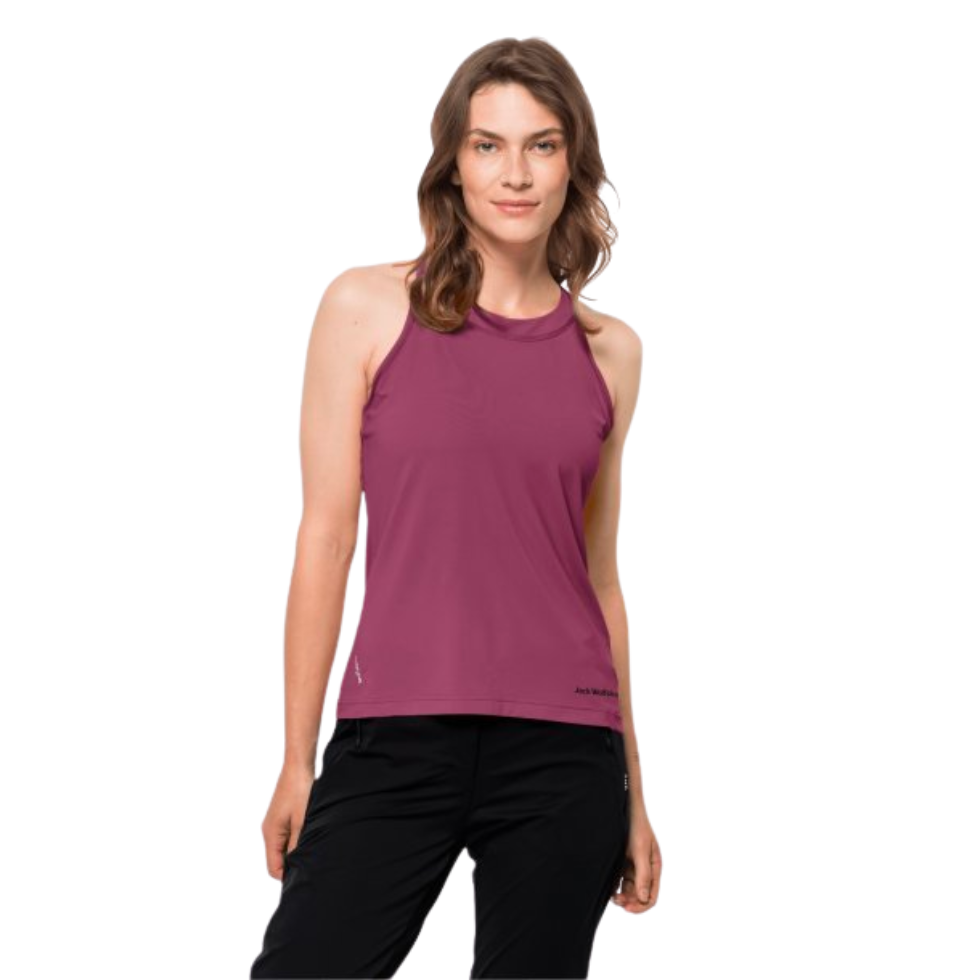 Майка спорт Jack Wolfskin TASMAN TANK W 1808461_2094 Фіолетовий кварц