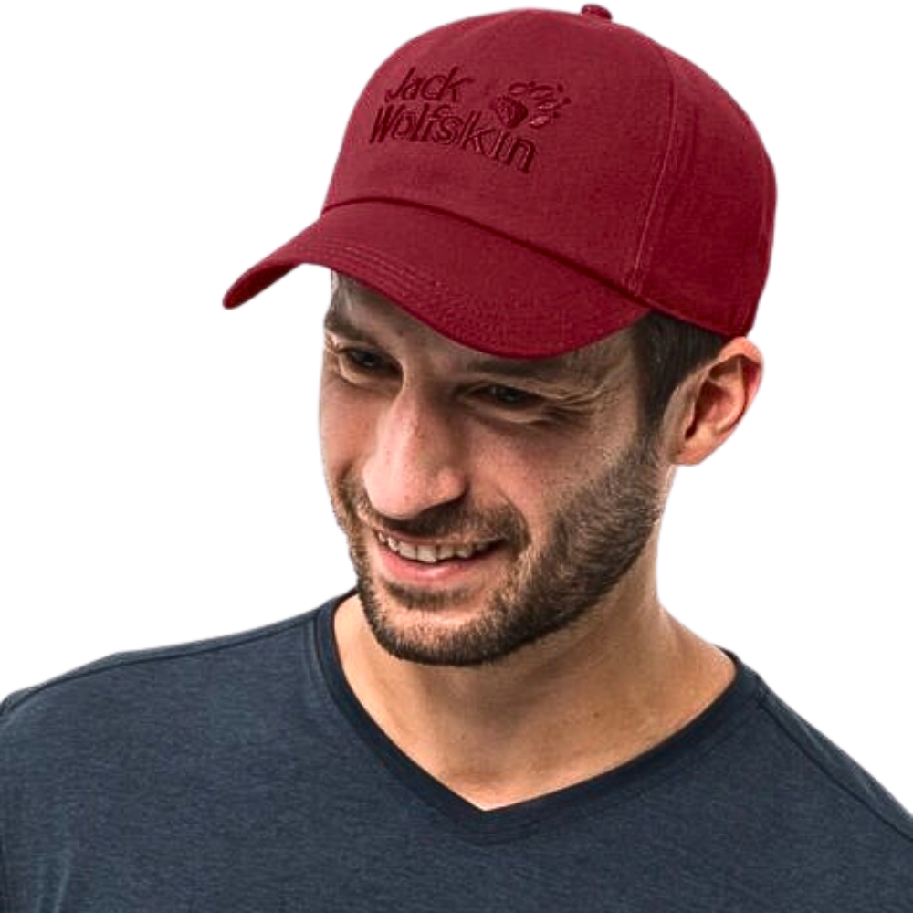 Кепка Jack Wolfskin BASEBALL CAP 1900671_2049 Темно-червоний