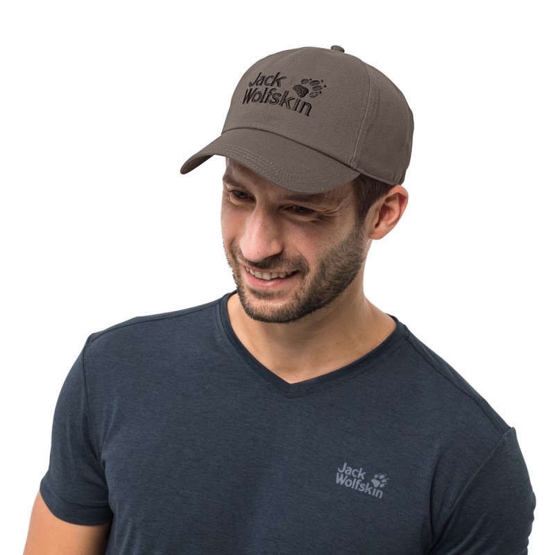 Кепка Jack Wolfskin BASEBALL CAP 1900671_5116 Сіро-коричневий