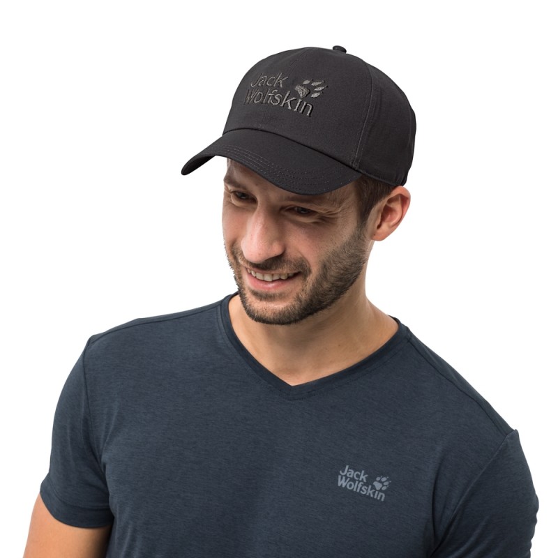 Кепка Jack Wolfskin BASEBALL CAP 1900671_6032 Темно-сірий