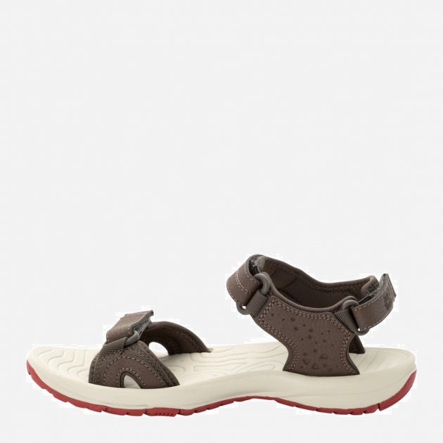 Сандалі Jack Wolfskin LAKEWOOD CRUISE SANDAL W 4019032_5266 Коричневий/бежевий