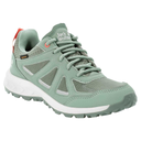 Кросівки демі Jack Wolfskin WOODLAND 2 TEXAPORE LOW W 4051341_4148 Світло-зелений/білий/сірий