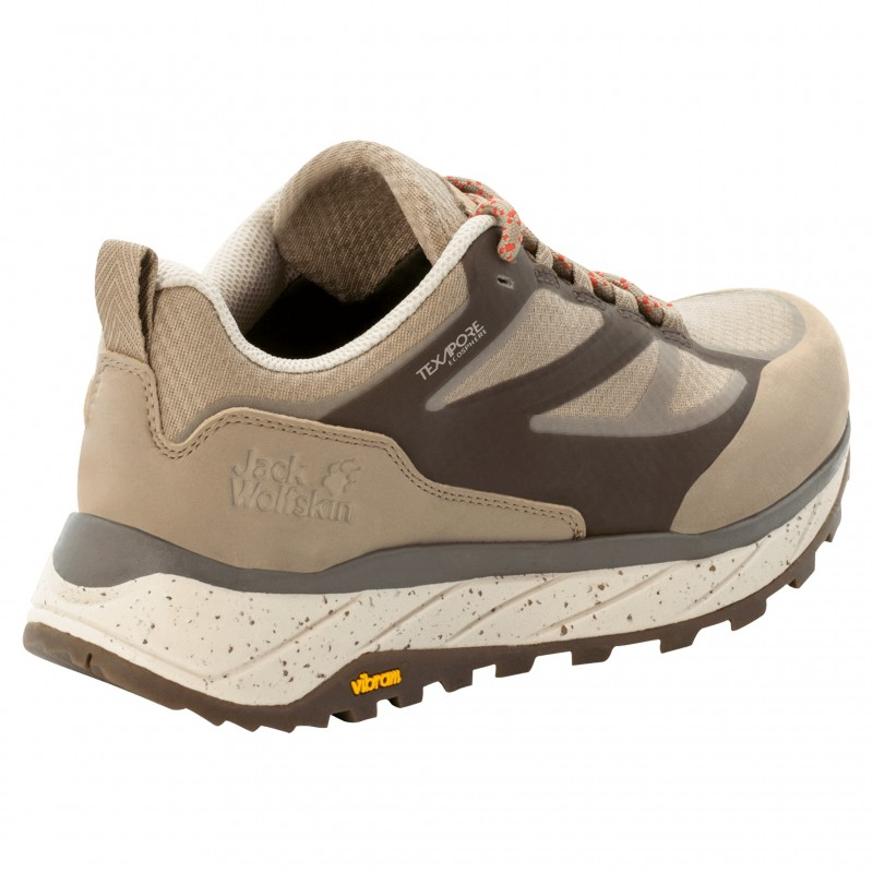 Кросівки демі Jack Wolfskin TERRAVENTURE TEXAPORE LOW W 4051631_5294 Бежевий/світло-бежевий