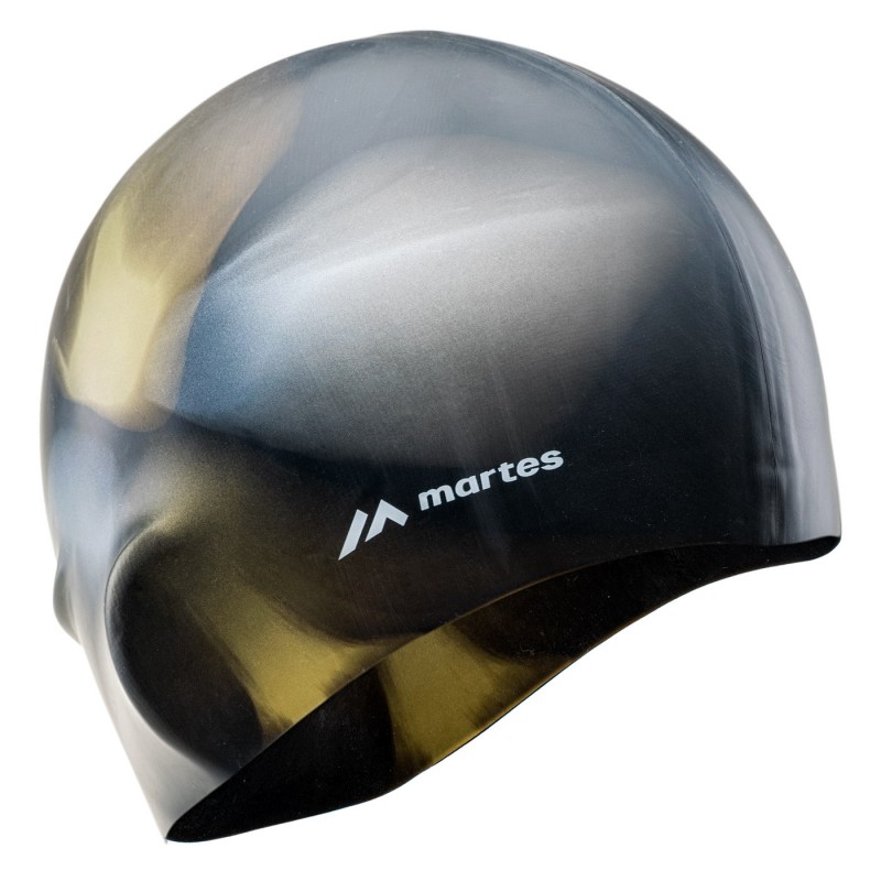 Шапка для плавання MARTES MULTISILI-BLACK/GOLD Чорний, золотистий
