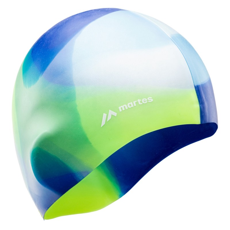 Шапка для плавання MARTES MULTISILI-GREEN/BLUE Зелений, синій