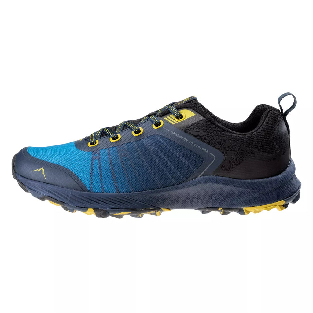Кросівки демі ELBRUS NORUTA-DRESS BLUES/CITRON/BLK Синій, чорний, жовтий
