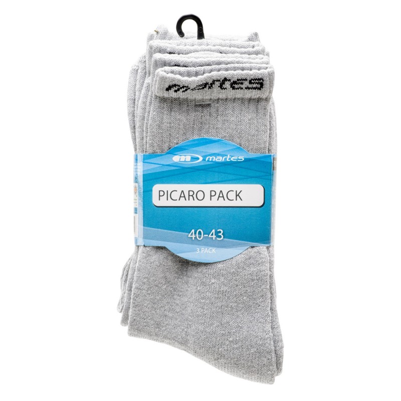 Шкарпетки літо MARTES PICARO PACK-GREY/BLACK Сірий, чорний