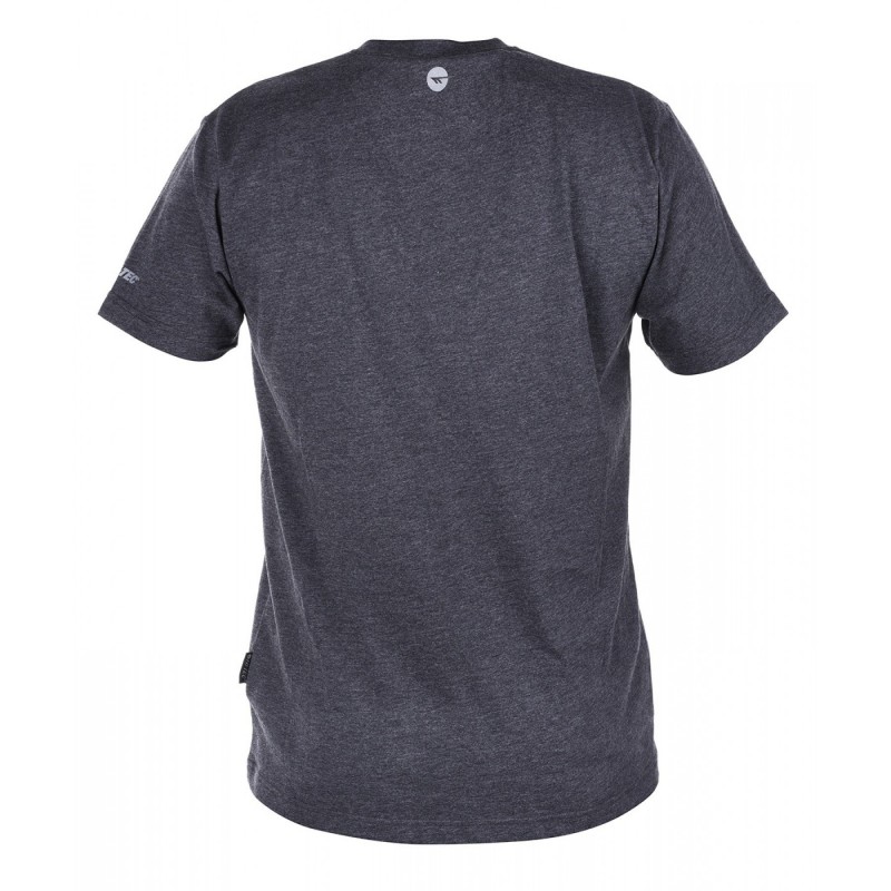 Футболка HI-TEC PLAIN-DARK GREY MELANGE Темно-сірий меланж