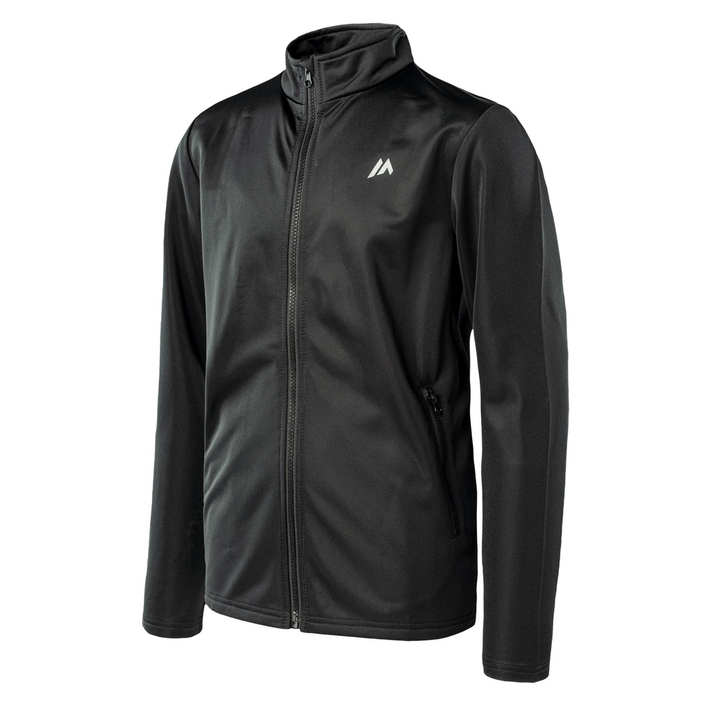 Кофта спортивна MARTES ESSENTIALS RAYLON JR-BLACK Чорний