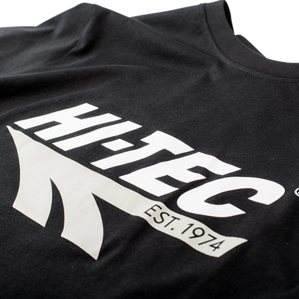 Футболка HI-TEC RETRO-BLACK Чорний