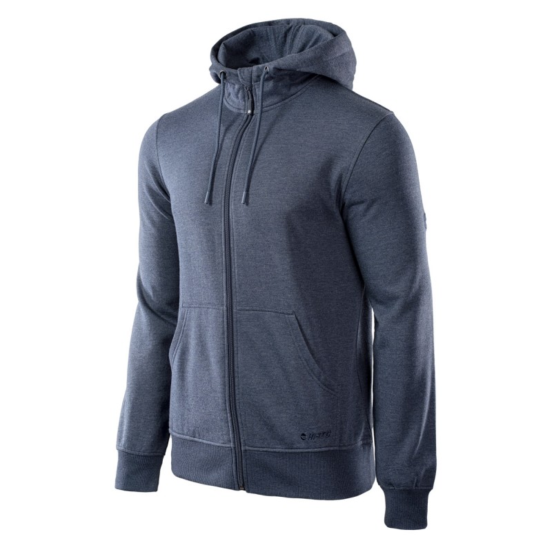 Толстовка HI-TEC SILIAN II-LIGHT NAVY MELANGE Темно-синій