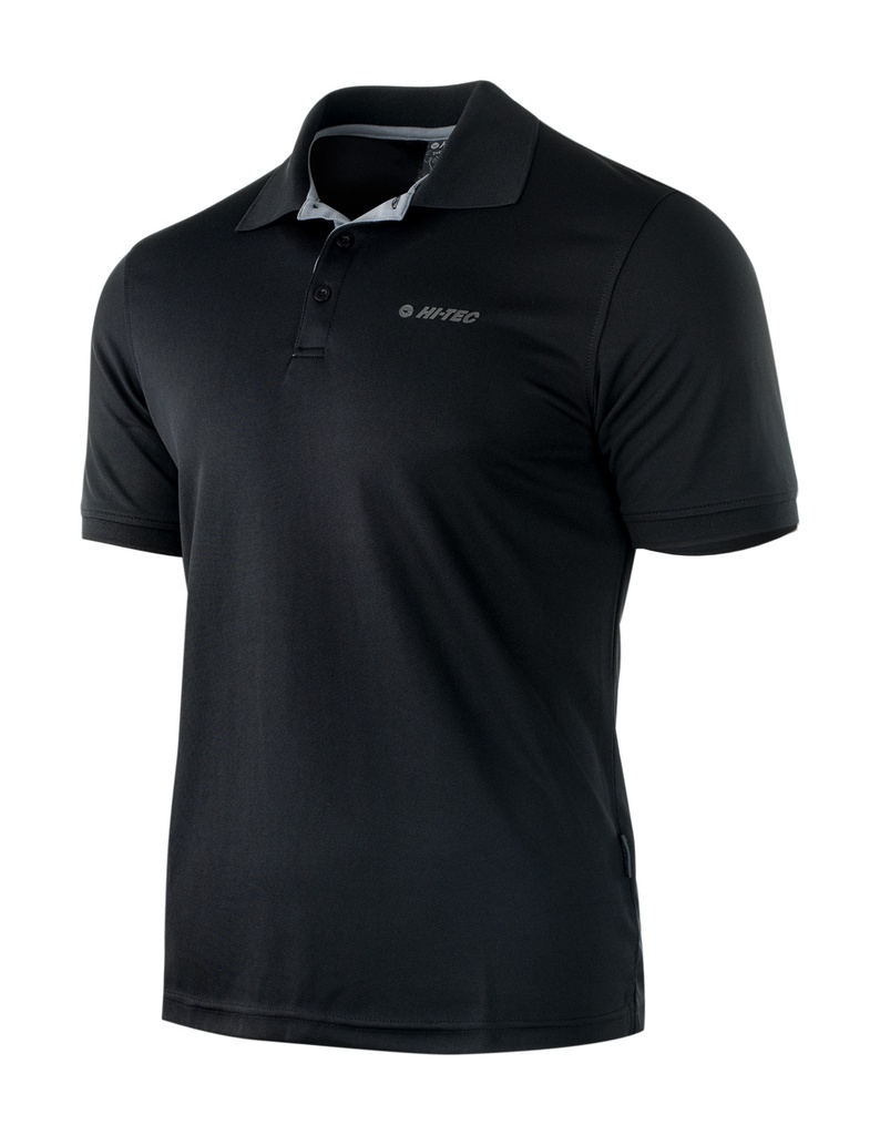 Поло спортивне HI-TEC SITE-BLACK/SILVER Чорний