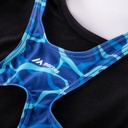 Купальник MARTES SUSSIE JR-BLACK/POOL PRINT Чорний, синій