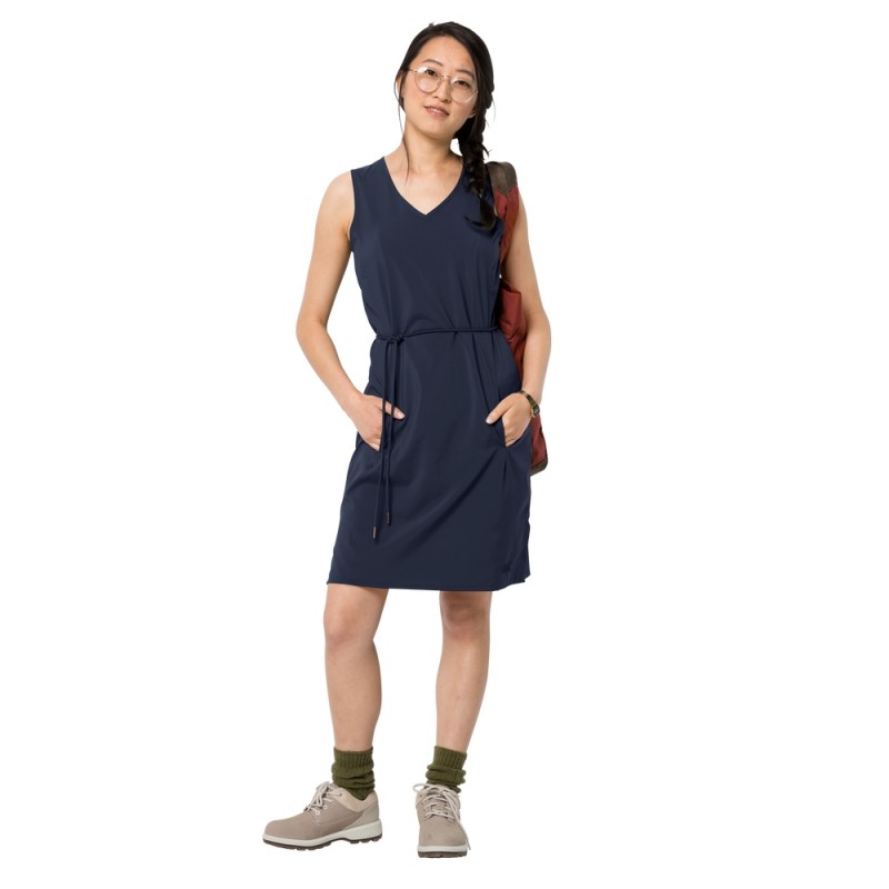 Сукня Jack Wolfskin TIOGA ROAD DRESS 1504821-1910 Темно-синій
