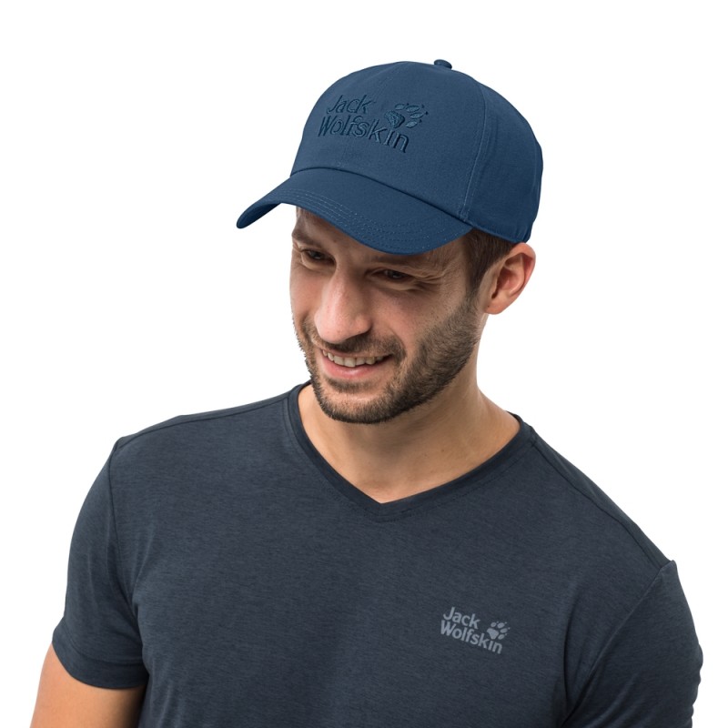 Кепка Jack Wolfskin BASEBALL CAP 1900671-1588 Синій