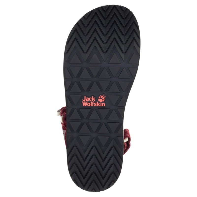 Сандалі Jack Wolfskin OUTFRESH DELUXE SANDAL W 4039451-2136 Бордовий