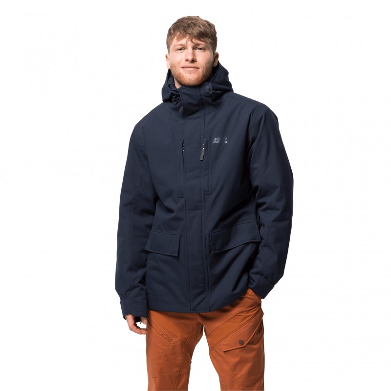 Куртка утеплена Jack Wolfskin WEST COAST JACKET 1110811_1010 Темно-синій