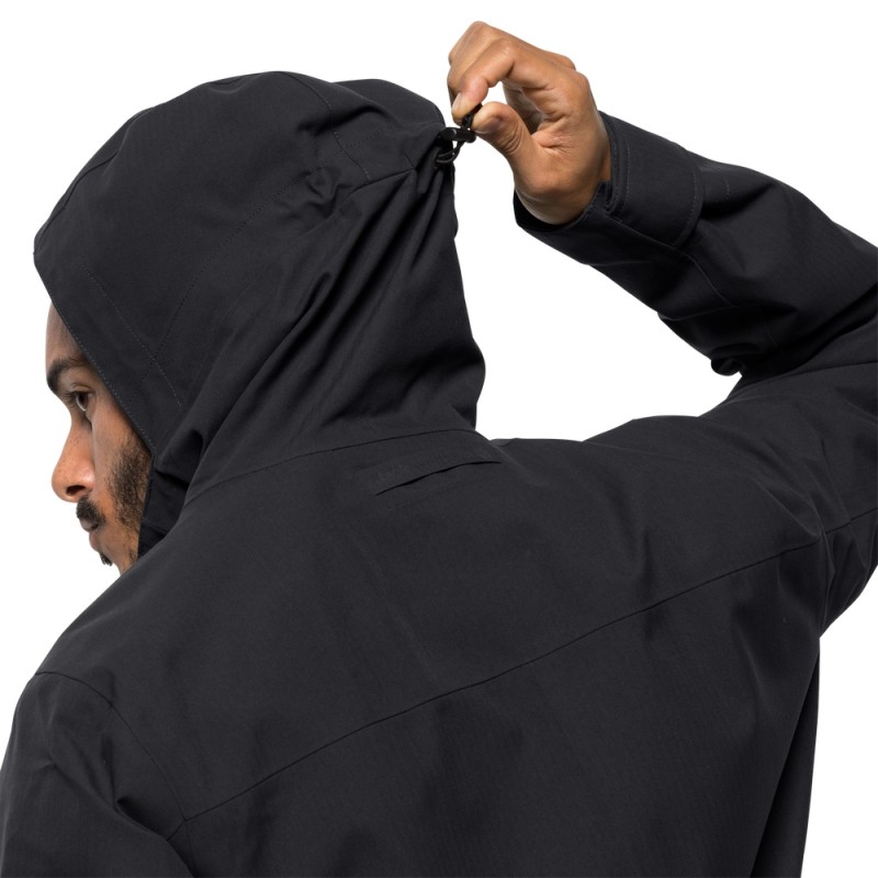 Куртка утеплена Jack Wolfskin WEST COAST JACKET 1110811_6000 Чорний