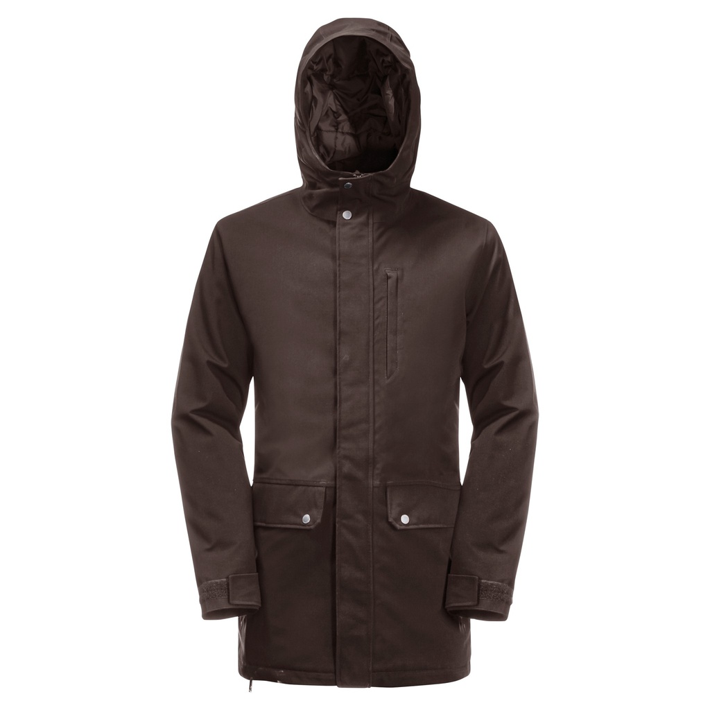 Парка Jack Wolfskin BERGHANG PARKA M 1115481_5138 Темно-коричневий