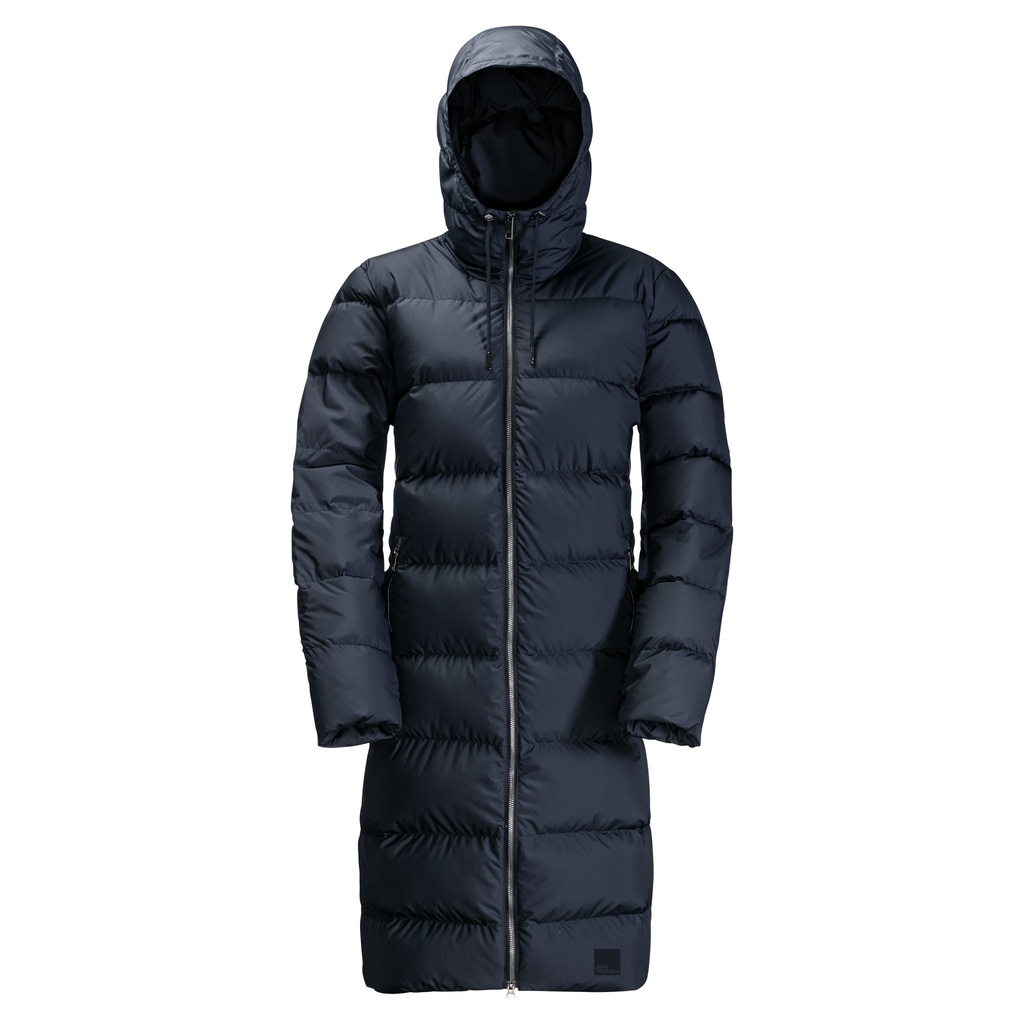 Напівпальто пух Jack Wolfskin FROZEN PALACE COAT W 1204132_1010 Темно-синій