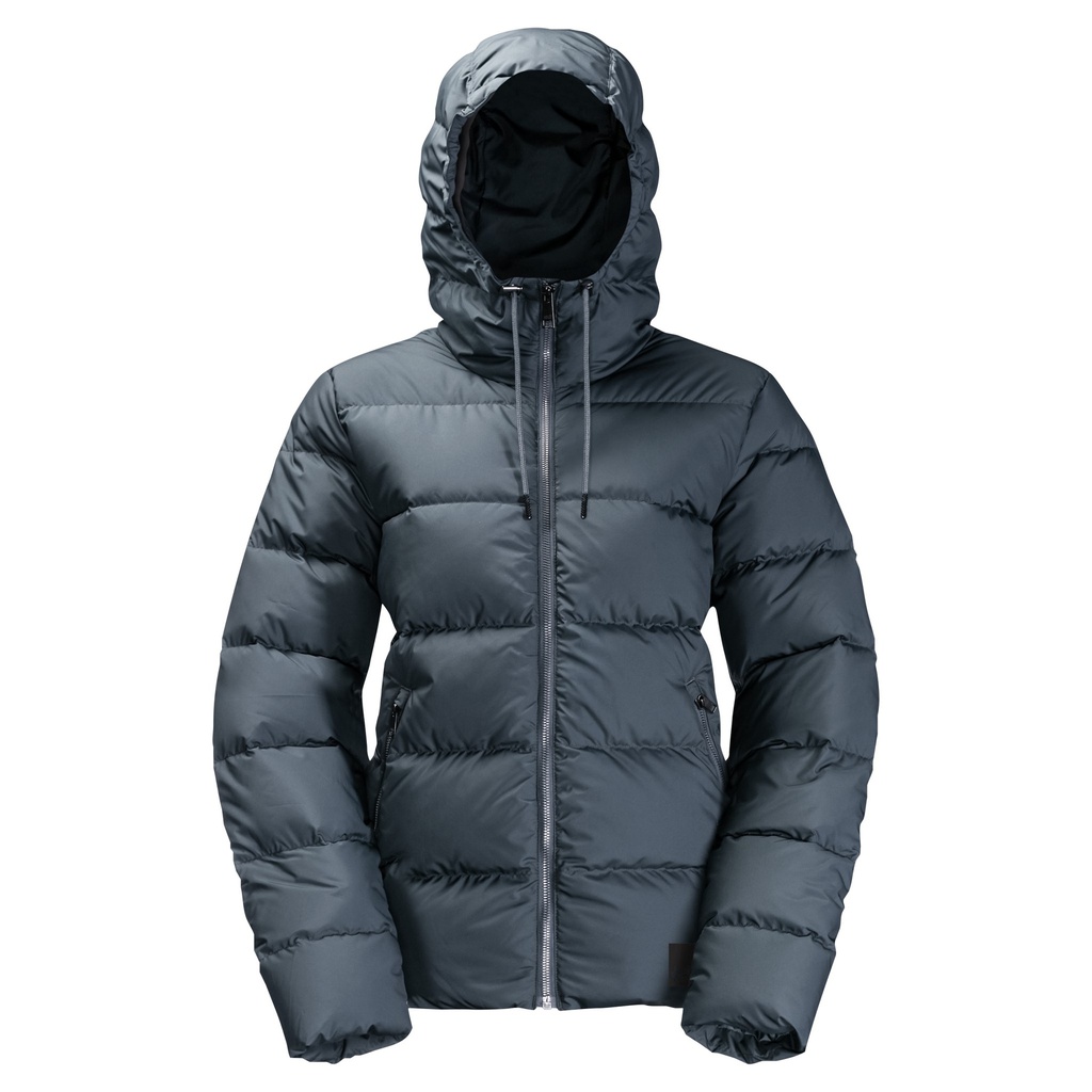 Пуховик Jack Wolfskin FROZEN PALACE JACKET W 1204912_1268 Сіро-синій