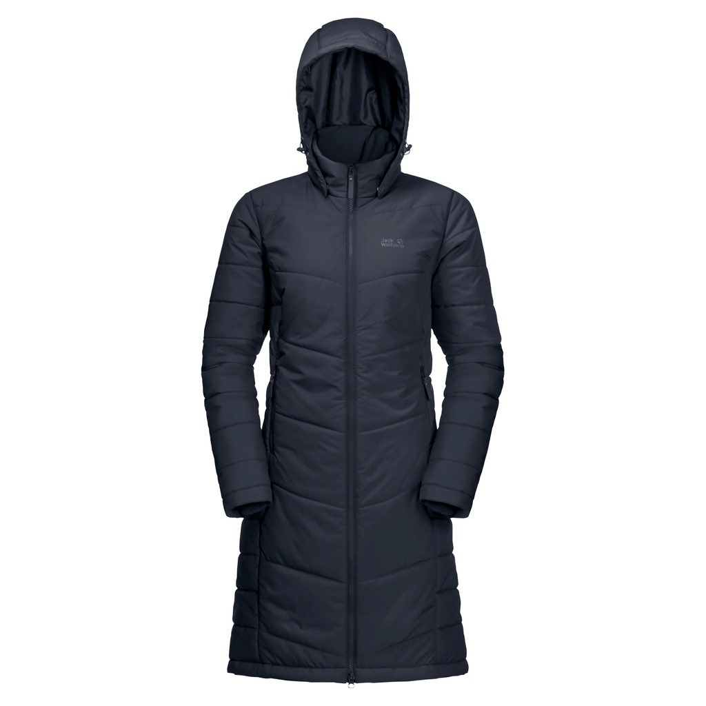 Напівпальто Jack Wolfskin NORTH YORK COAT W 1205501_1010 Темно-синій