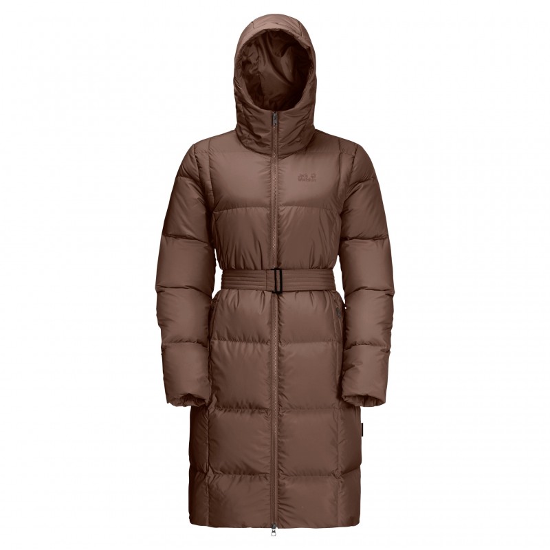 Напівпальто пух Jack Wolfskin FROZEN LAKE COAT W 1206131_5141 Коричневий