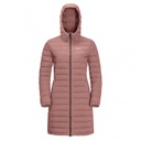 Пуховик прошитий Jack Wolfskin GLOWING MOUNTAIN COAT W 1206151_3068 Сіро-рожевий