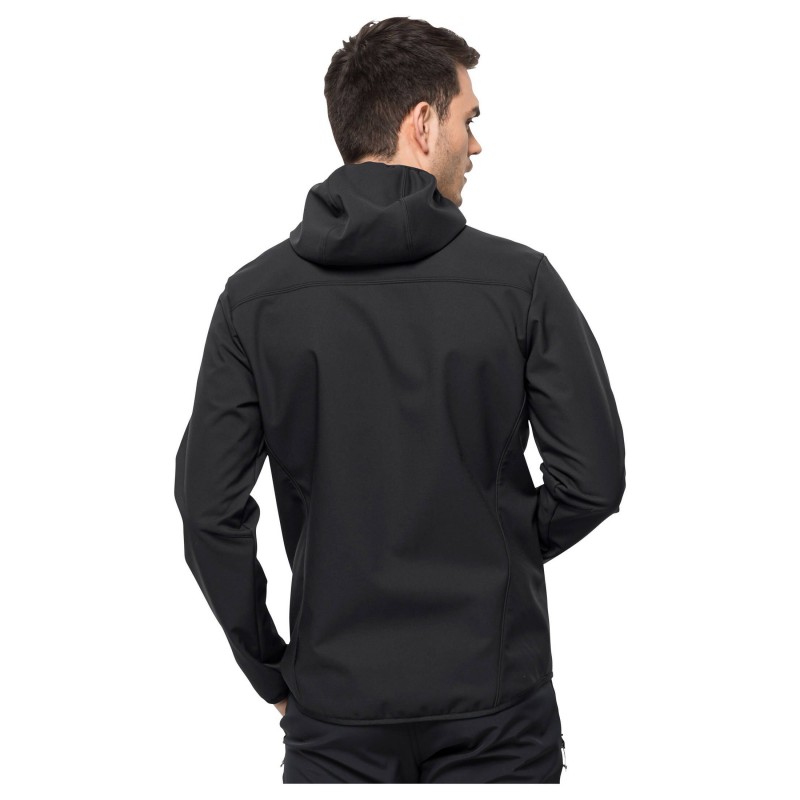 Шел Jack Wolfskin BORNBERG HOODY M 1307471_6000 Чорний